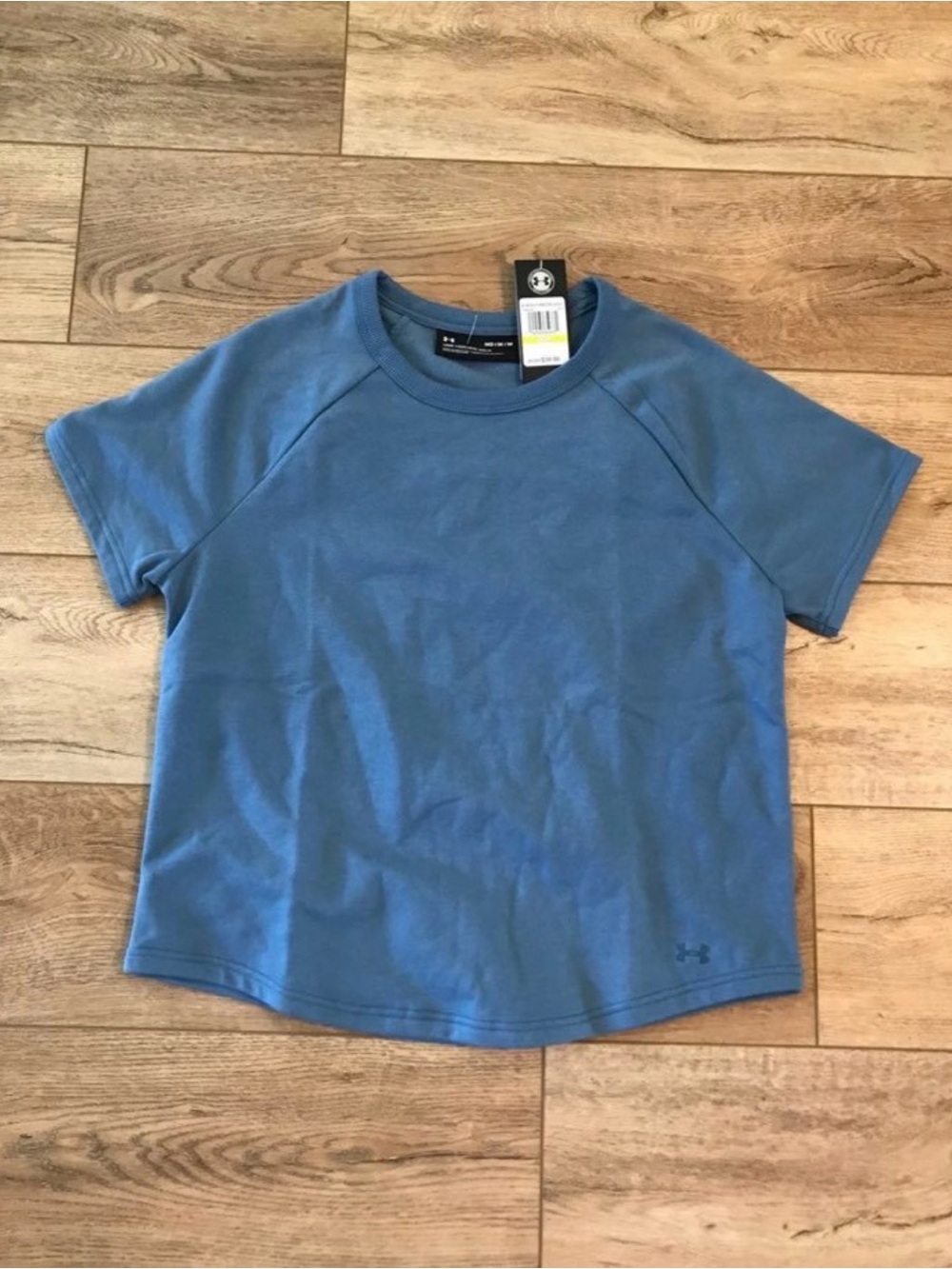 Under Armour Steel Blue Short Sleeve Athletic Tee